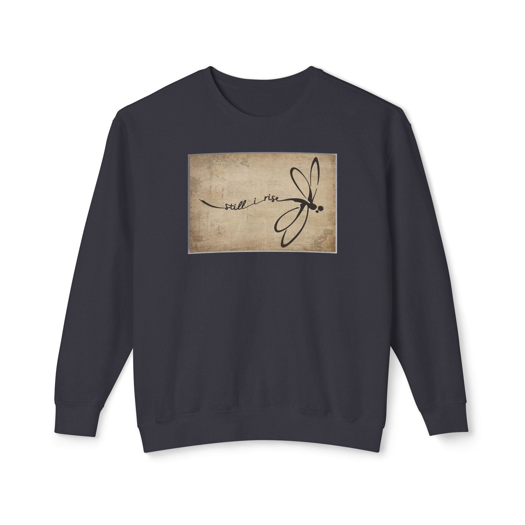 Dragonfly Crewneck Sweatshirt - Still I Rise Graphic