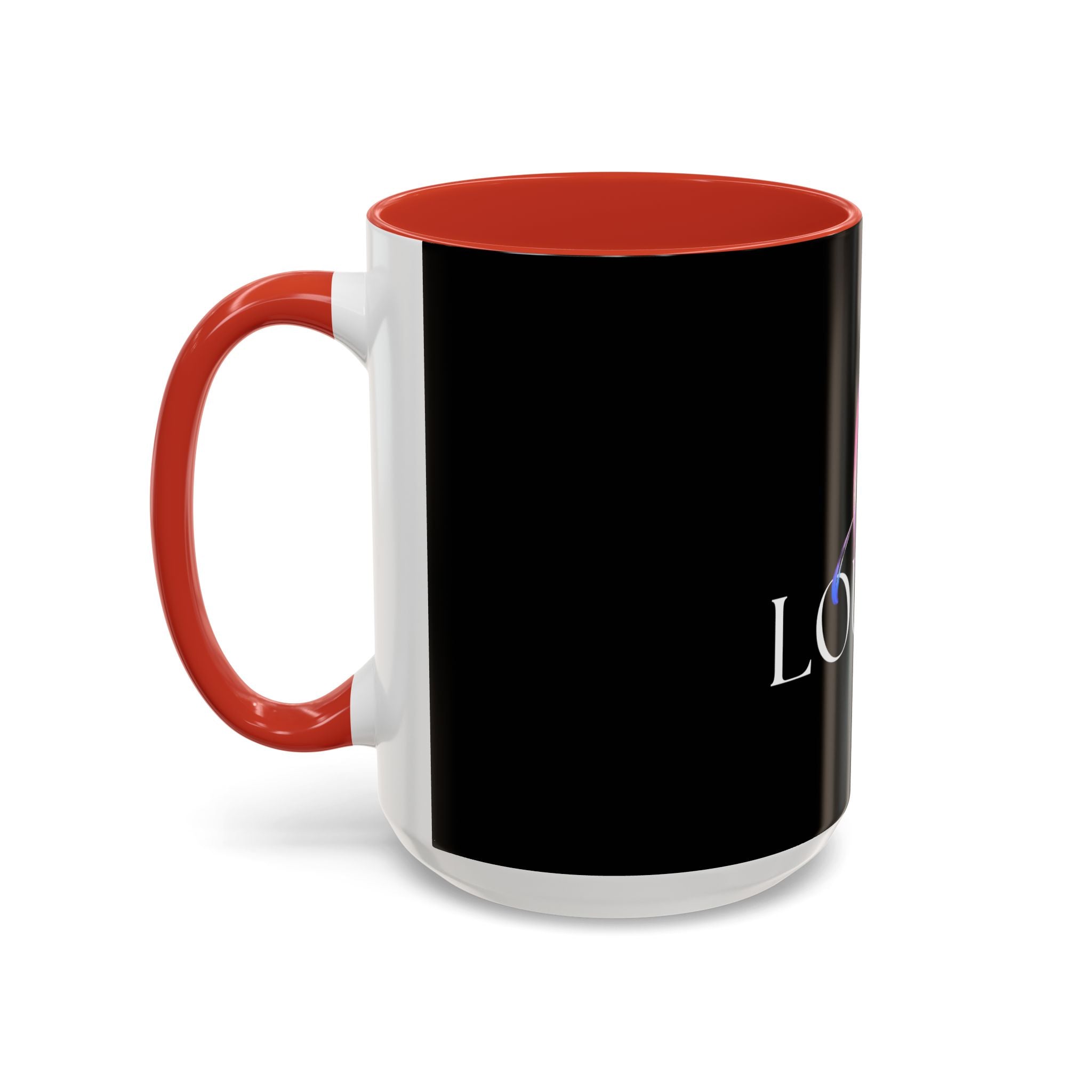 Love Louder Accent Coffee Mug - Perfect Gift for Coffee Lovers