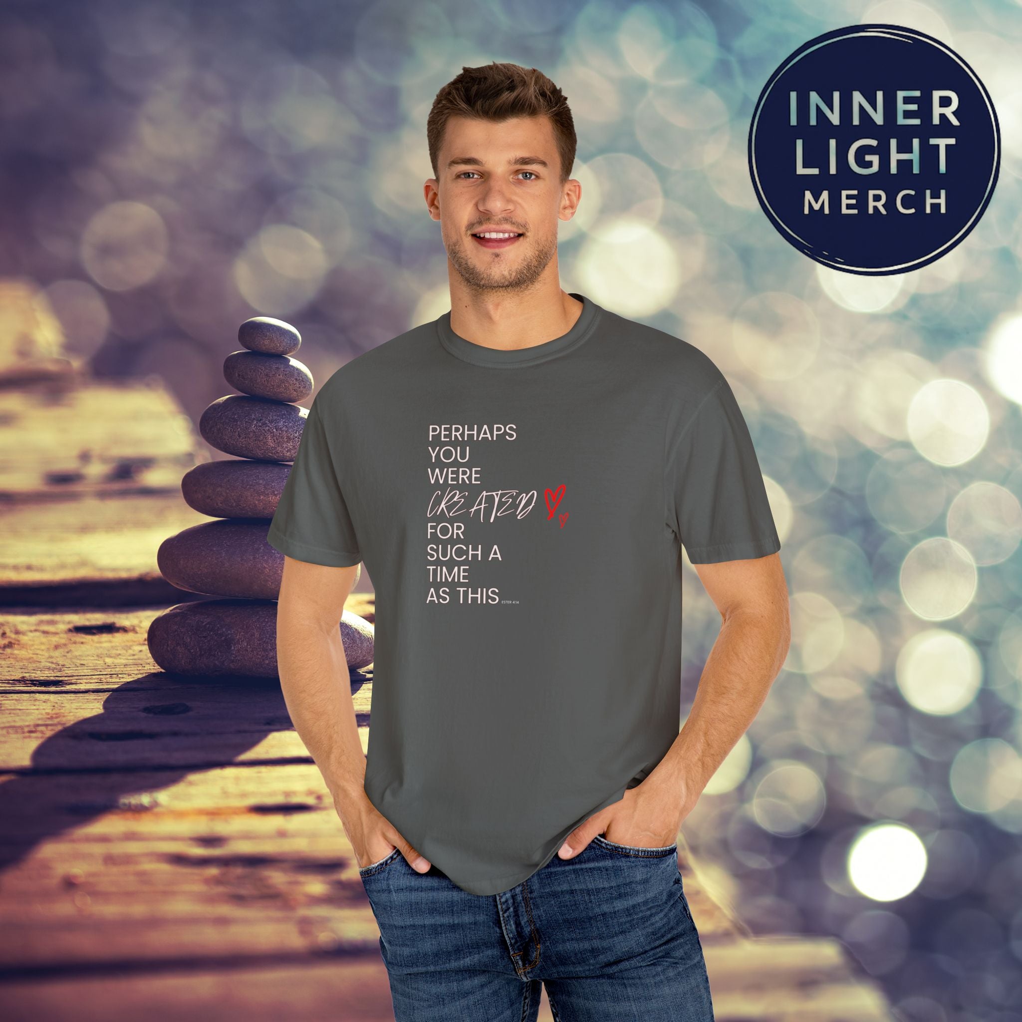 Inspiration T-shirt - Perhaps You Were Created for Such a Time as This