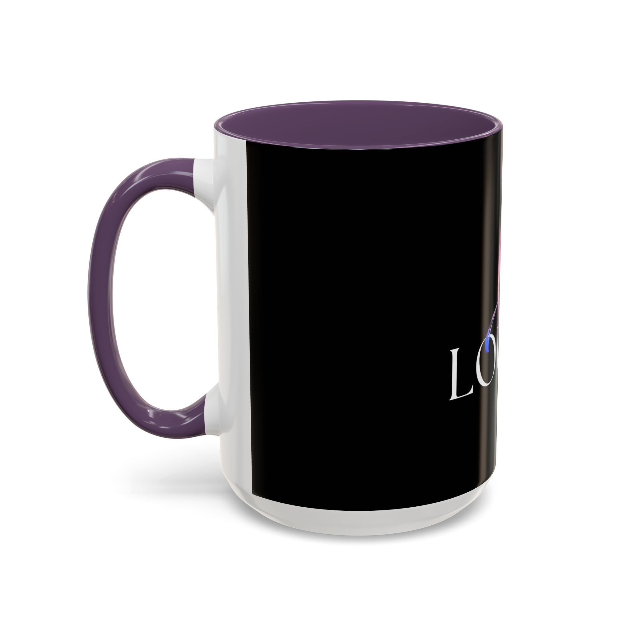 Love Louder Accent Coffee Mug - Perfect Gift for Coffee Lovers
