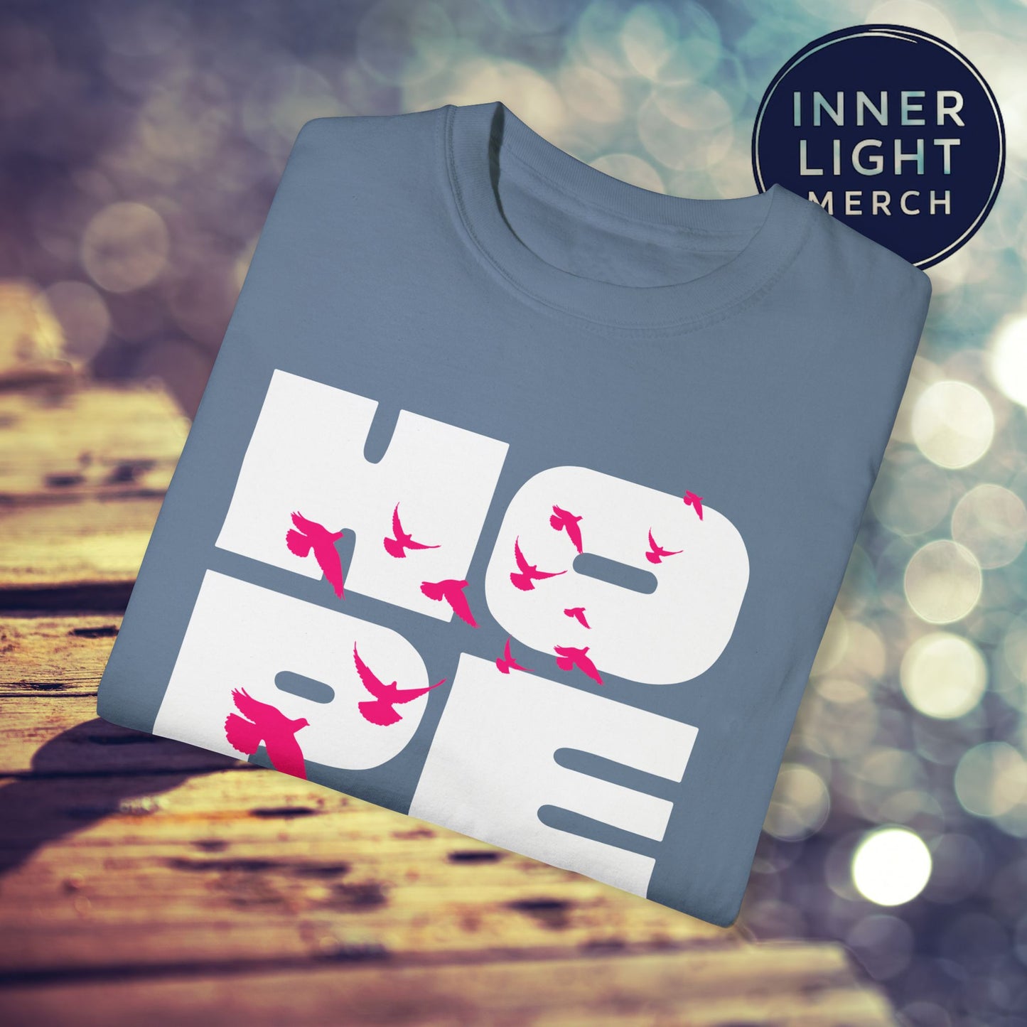 Hope Bridge Unisex T-shirt - Inspirational Quote Tee