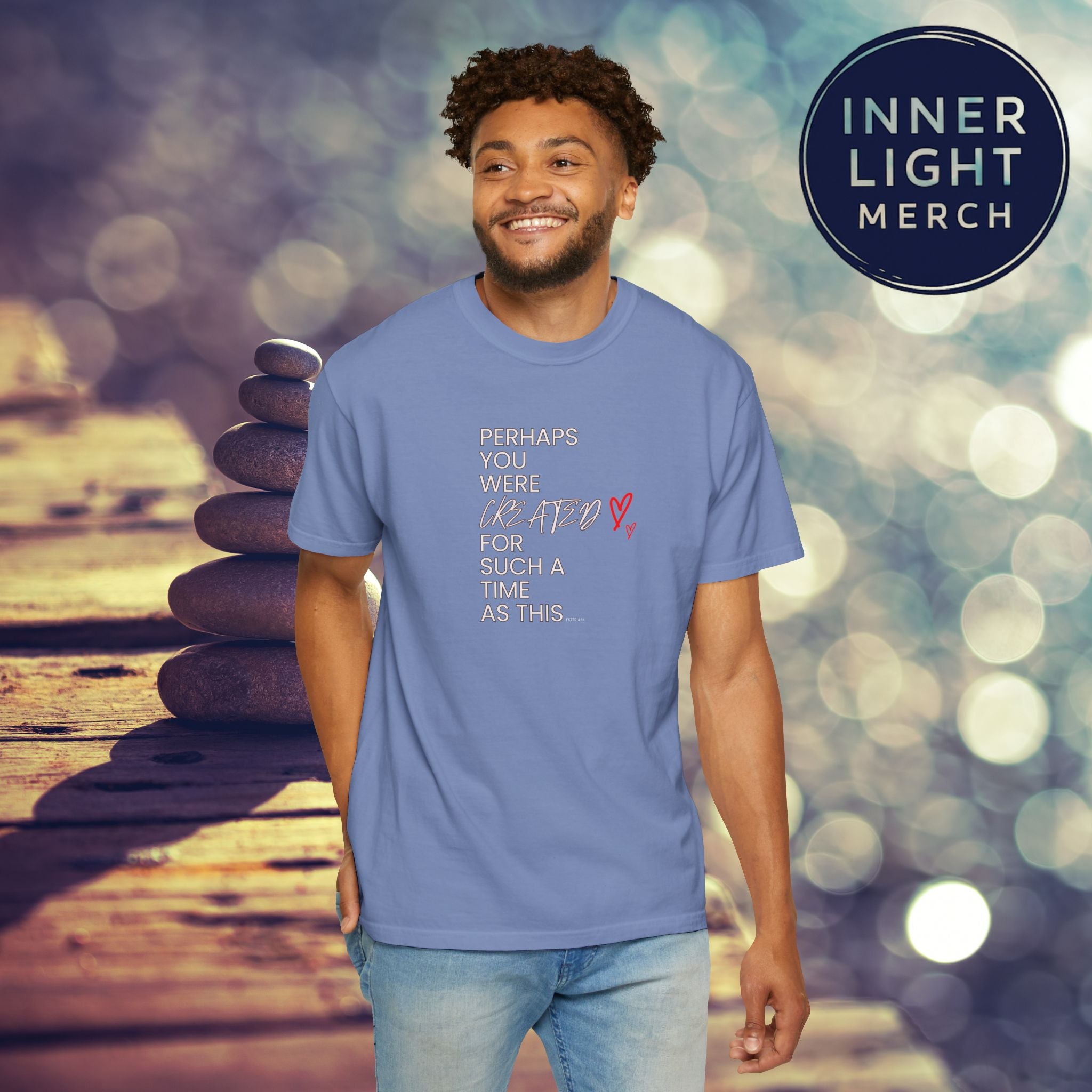 Inspiration T-shirt - Perhaps You Were Created for Such a Time as This