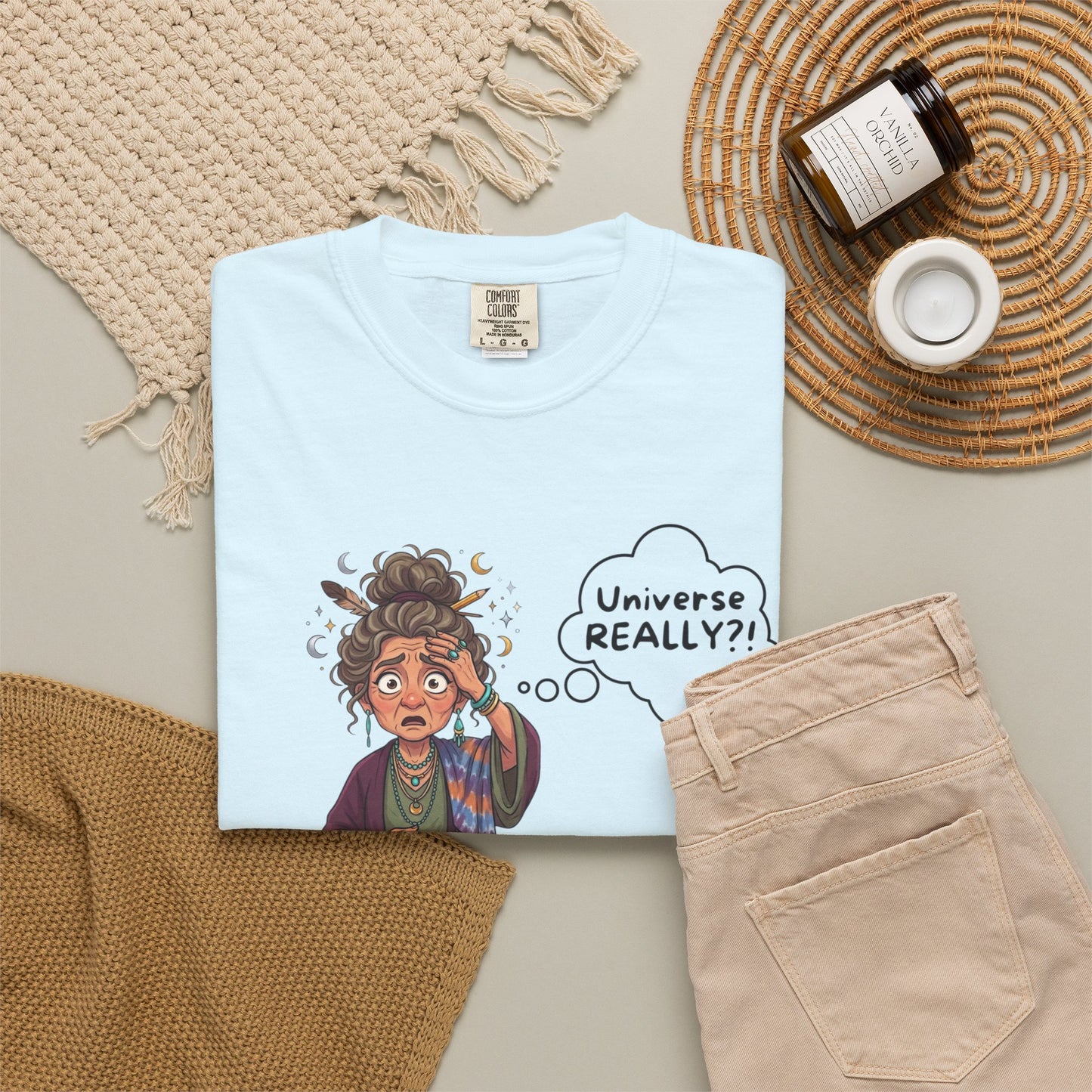 Auntie Aura "Universe REALLY?" T-Shirt