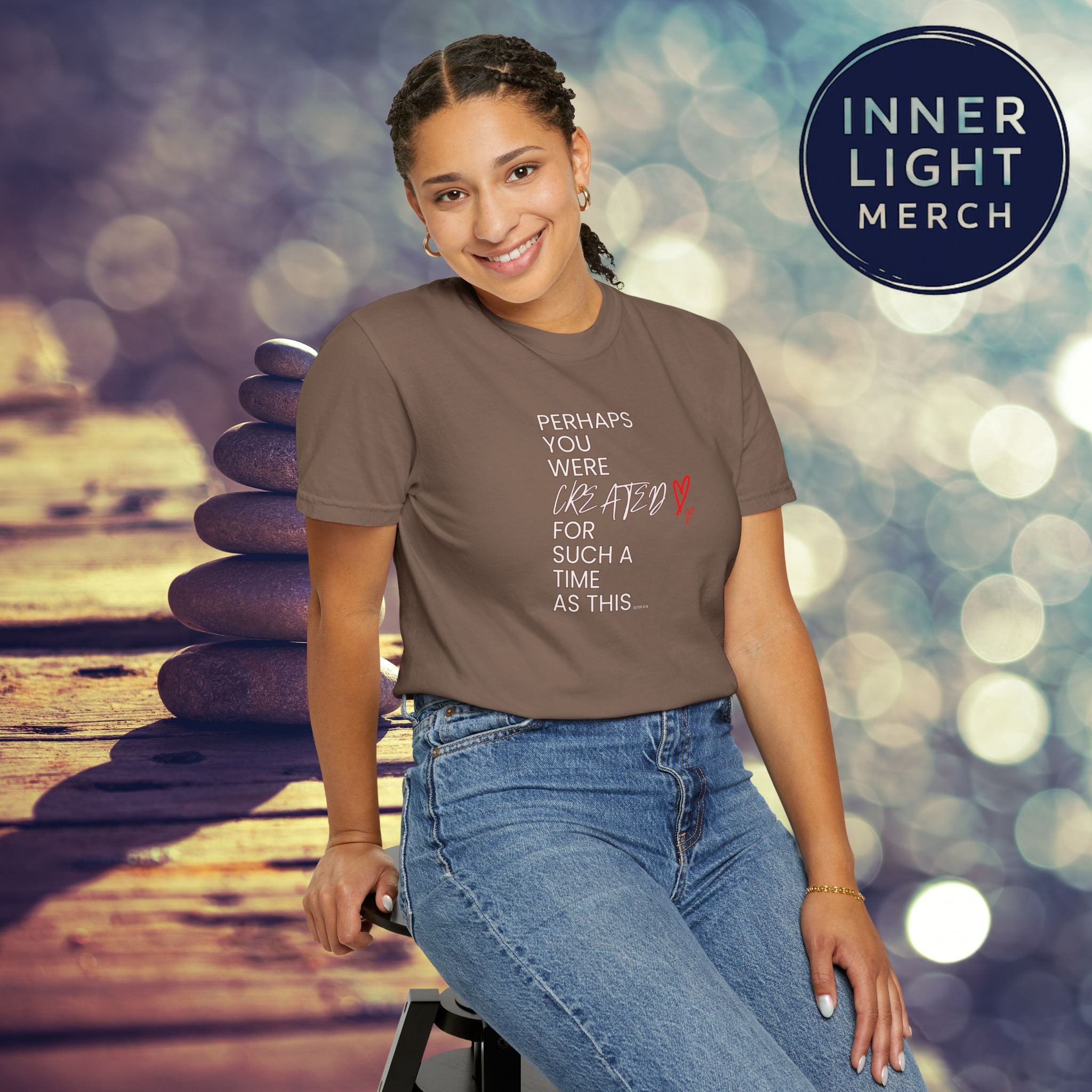 Inspiration T-shirt - Perhaps You Were Created for Such a Time as This