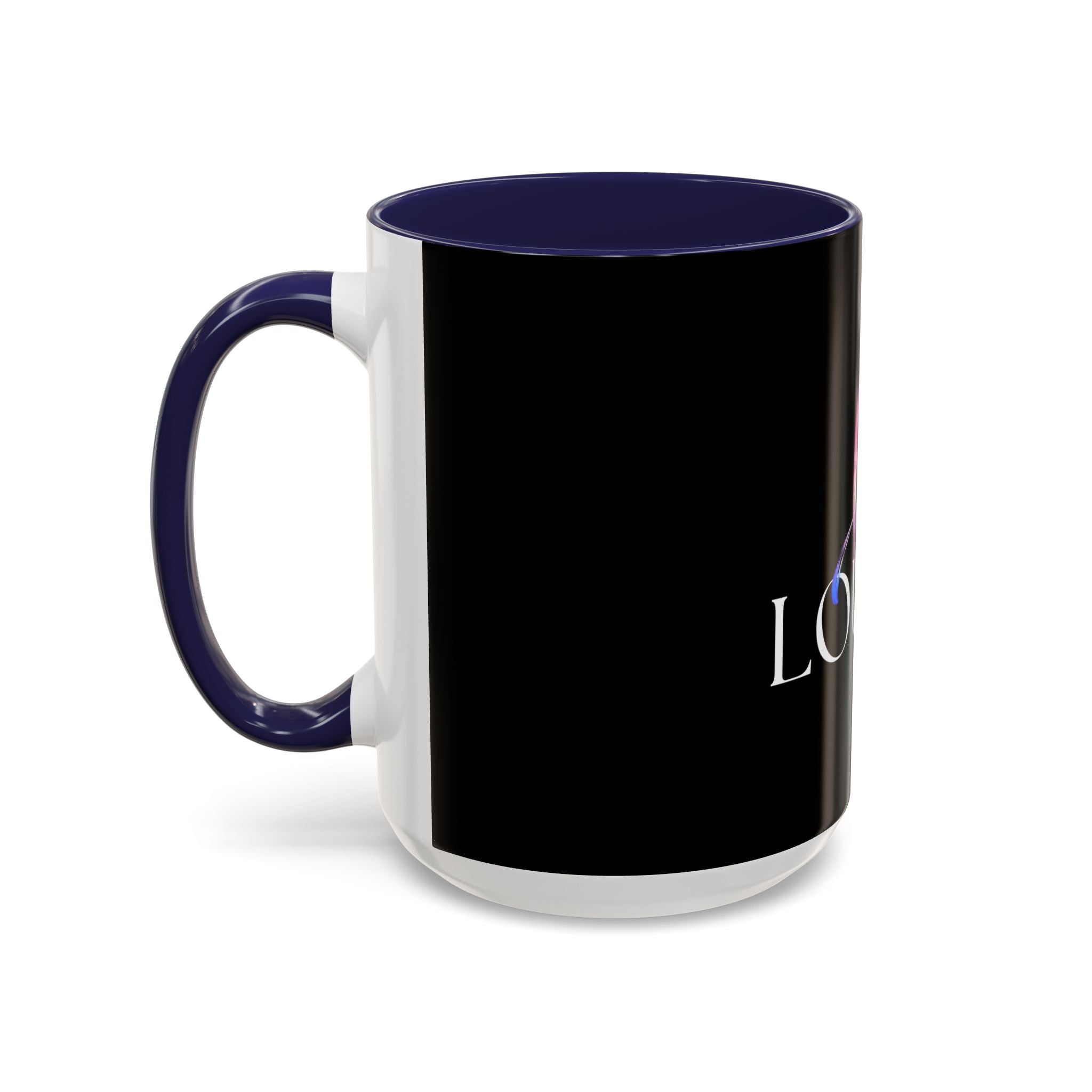 Love Louder Accent Coffee Mug - Perfect Gift for Coffee Lovers