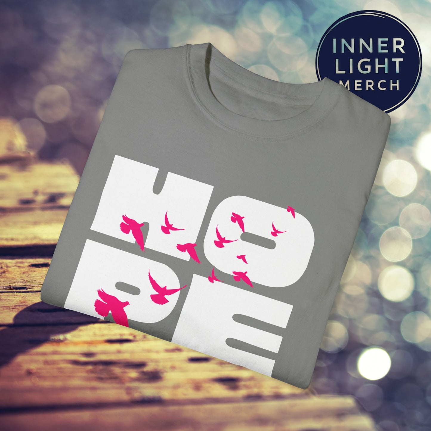 Hope Bridge Unisex T-shirt - Inspirational Quote Tee