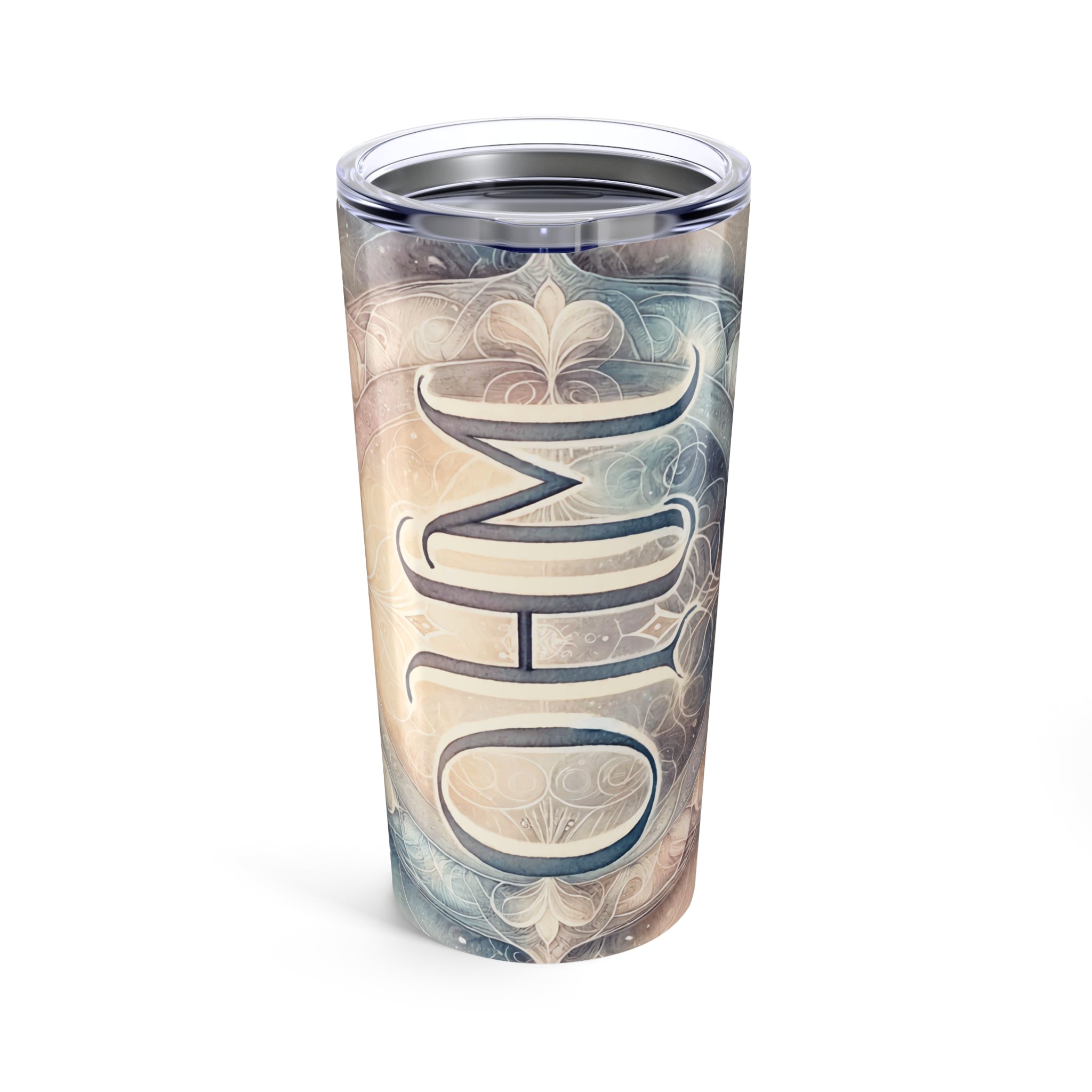 20oz Tumbler with OHM Design - Spiritual and Tranquil Beverage Holder