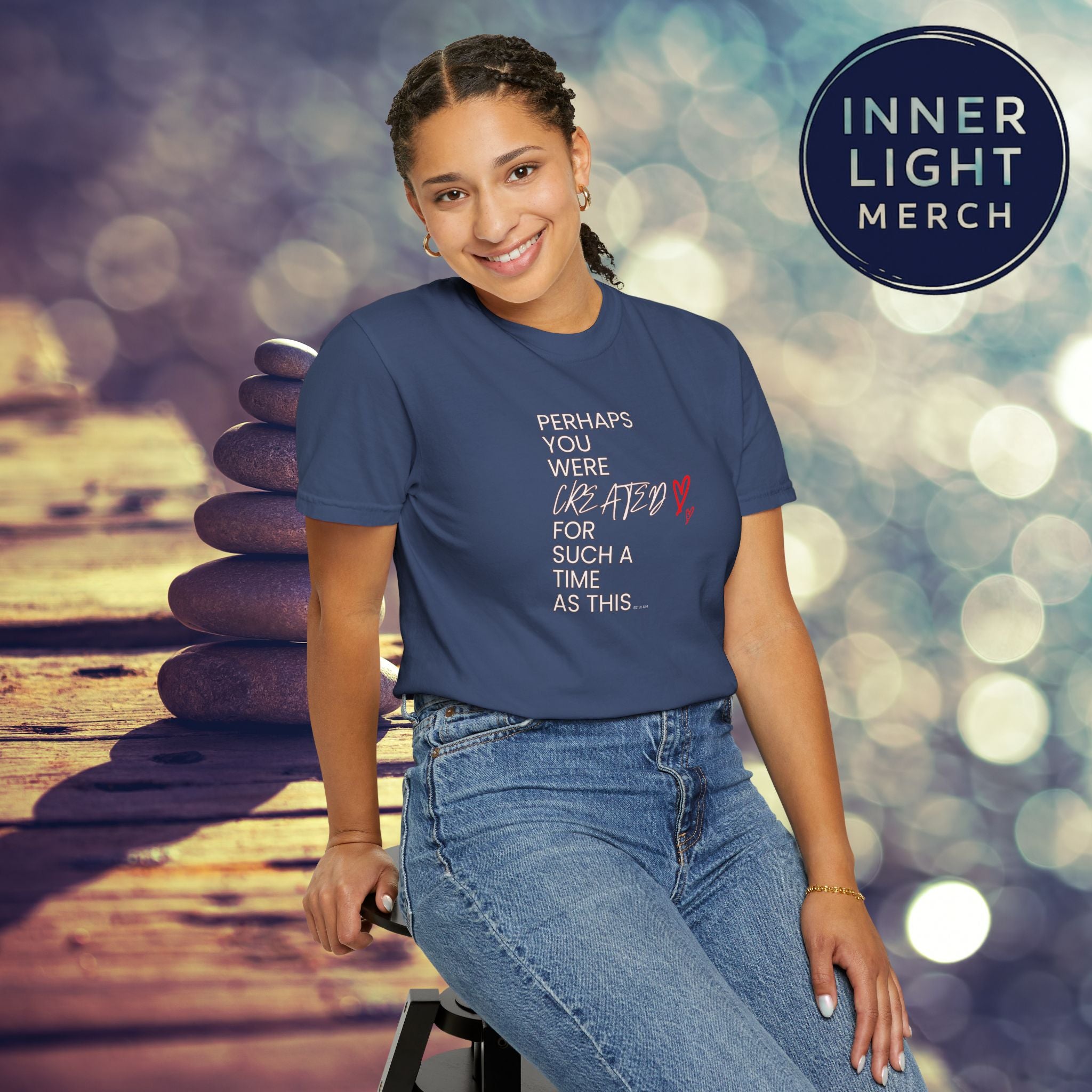 Inspiration T-shirt - Perhaps You Were Created for Such a Time as This