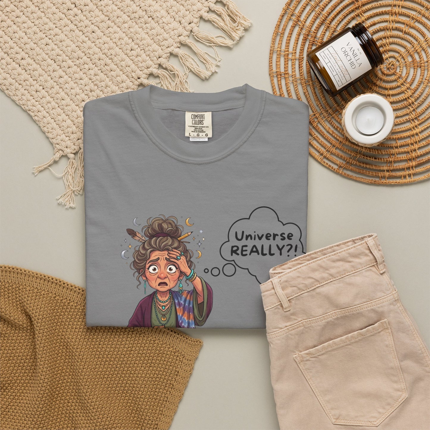 Auntie Aura "Universe REALLY?" T-Shirt