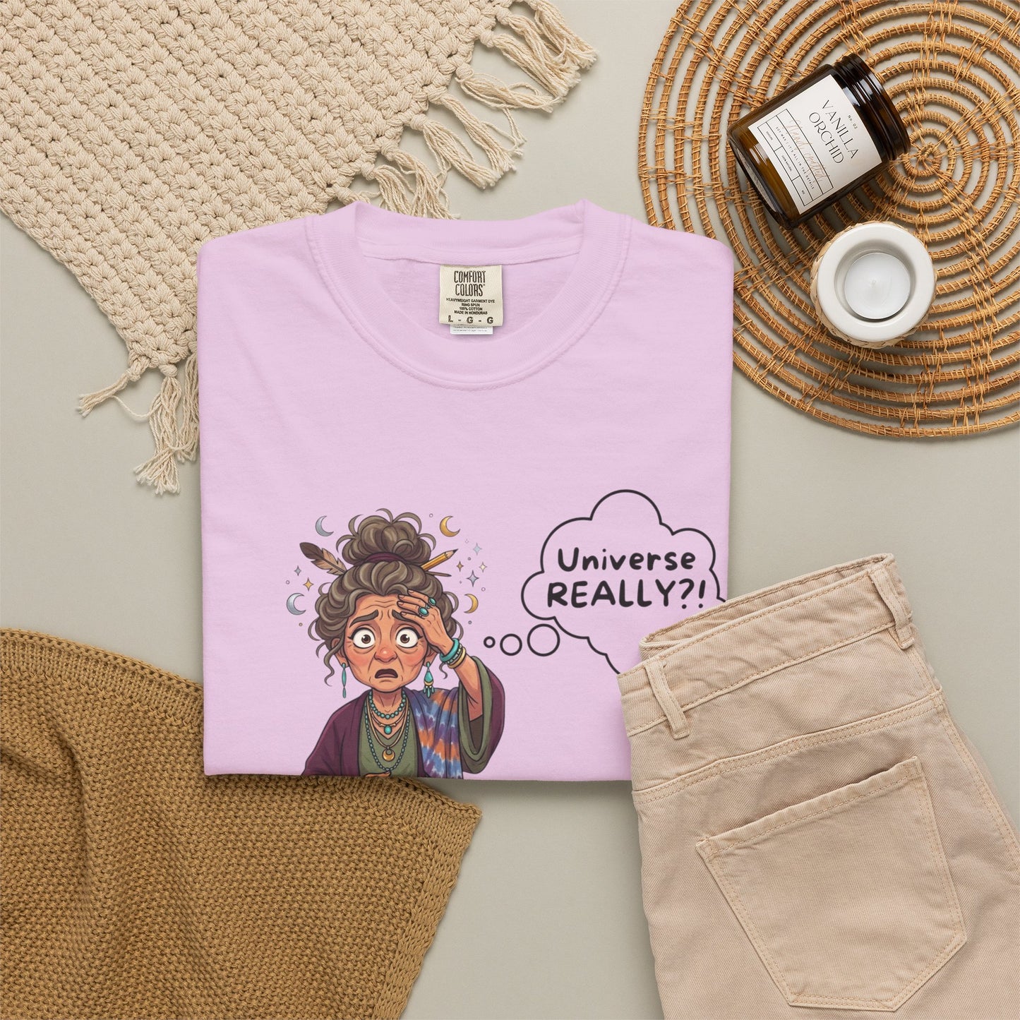 Auntie Aura "Universe REALLY?" T-Shirt