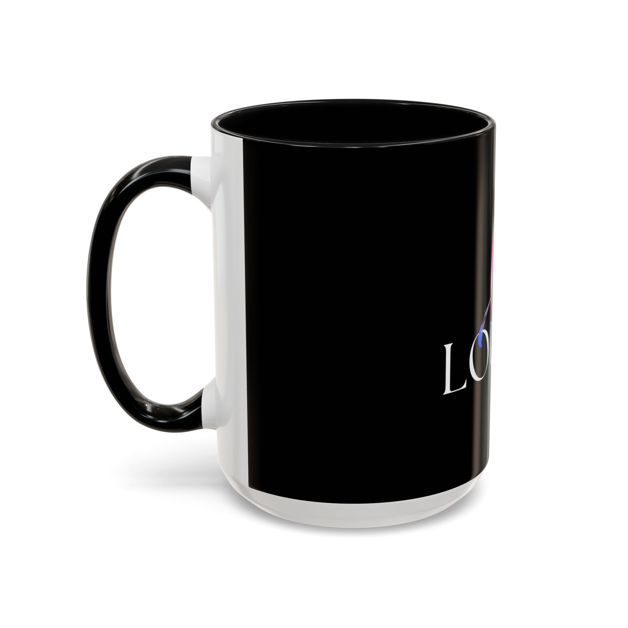 Love Louder Accent Coffee Mug - Perfect Gift for Coffee Lovers