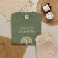 Rooted in Earth Growing in Light Comfort Colors T-Shirt, Nature-Inspired Spiritual Growth Tee