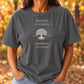 Rooted in Earth Growing in Light Comfort Colors T-Shirt, Nature-Inspired Spiritual Growth Tee
