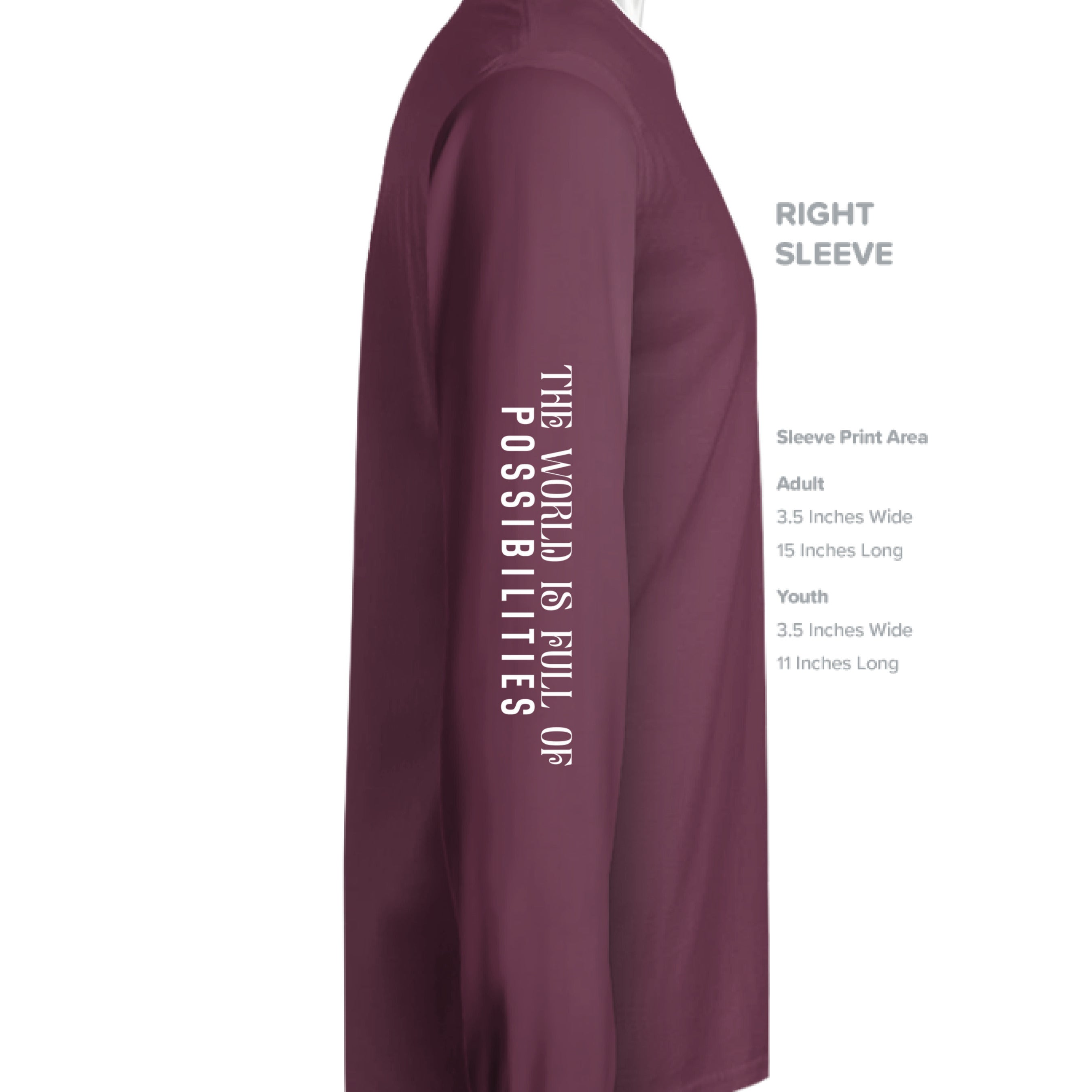 Maroon - SLEEVE_RIGHT