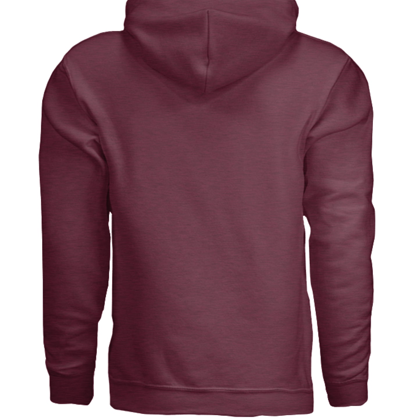 Heather Sport Dark Maroon - BACK