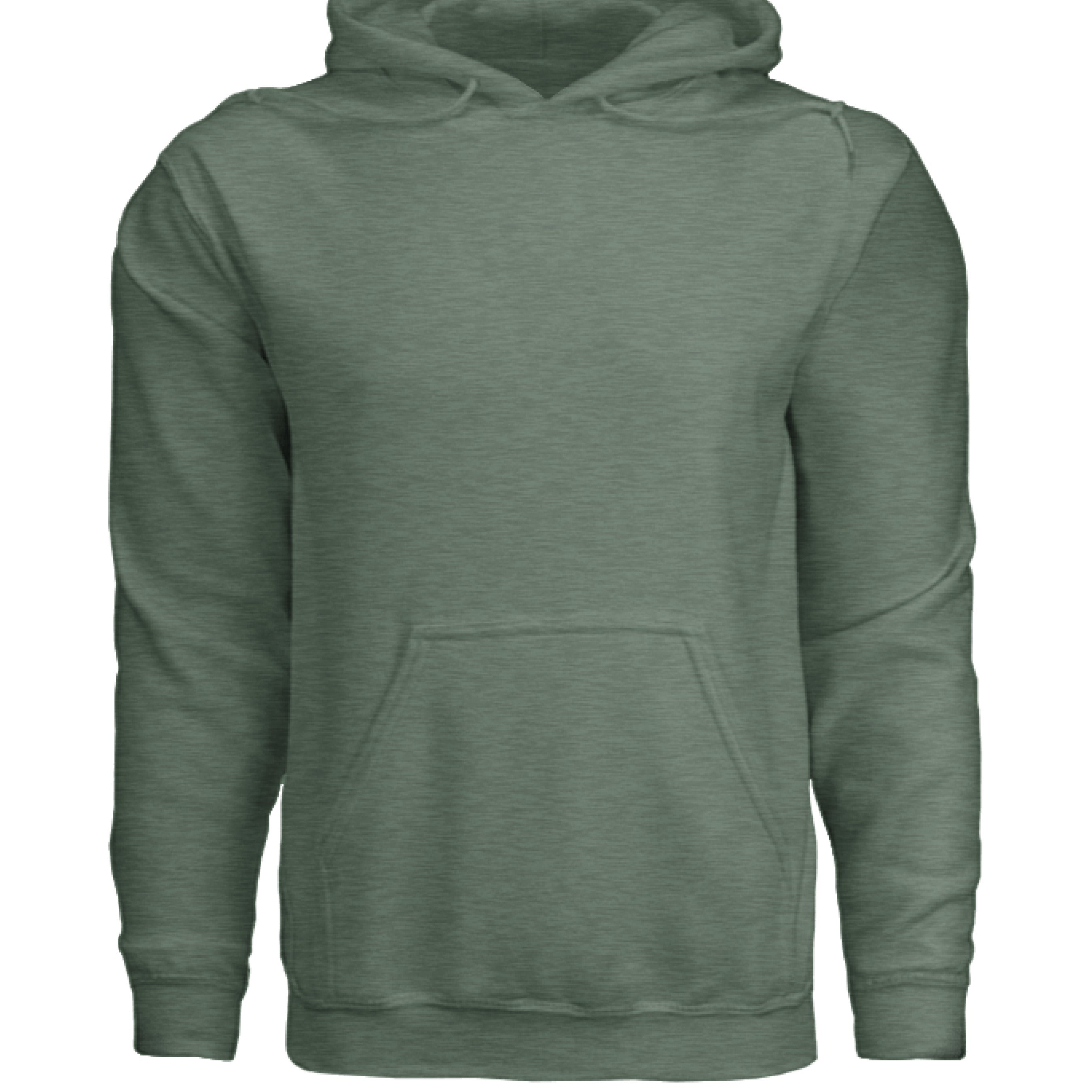 Military Green Heather  - FRONT