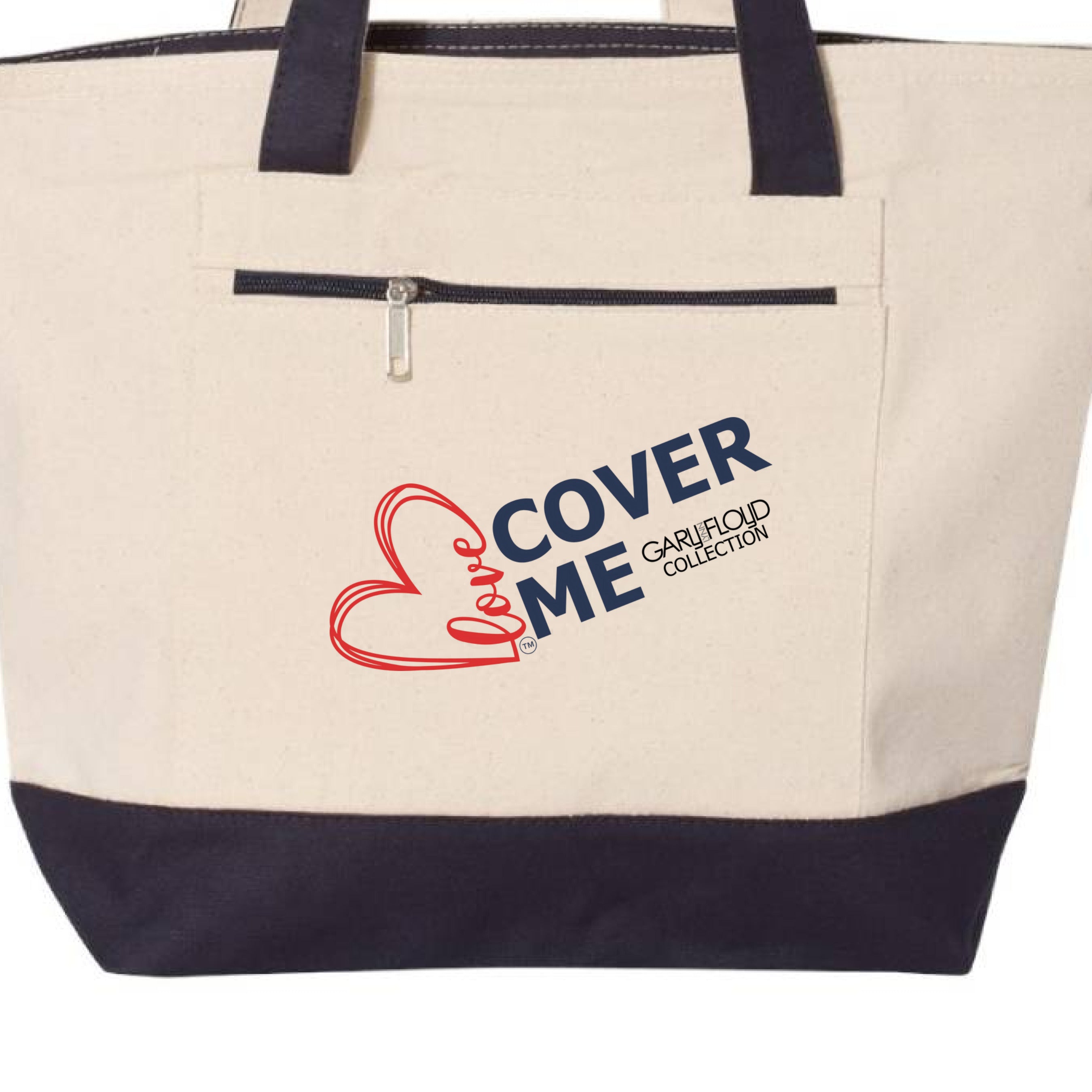 Natural/ Navy - FRONT