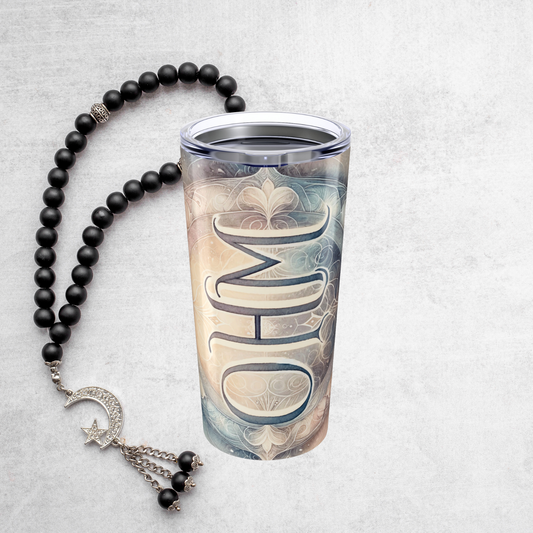 20oz Tumbler with OHM Design - Spiritual and Tranquil Beverage Holder